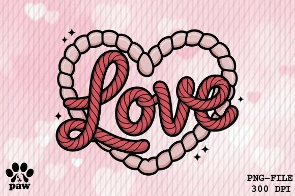 Download Faux Yarn Valentine Love Png, Love Png - Faux yarn valentine Collection