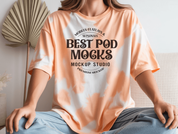 Download Color Blast 1745 Umber T-shirt Mockup - Premium Resources