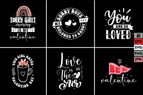 Download Valentine's Day Bundle T Shirt Design - Bundle t shirt Collection