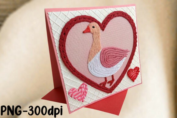 Download Faux Yarn Valentine Valentine Goose PNG - Premium Resources