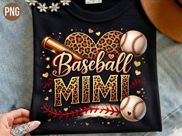 Download Baseball Mimi Leopard Heart Design PNG - Heart design png Collection