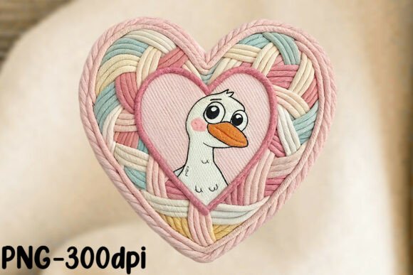 Download Faux Yarn Valentine Valentine Goose PNG - Premium Resources